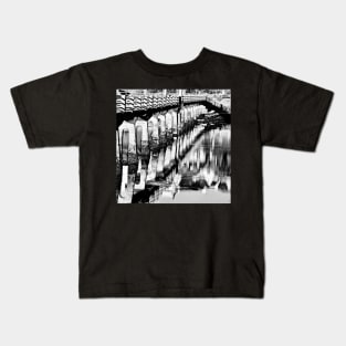 Reflections of the bridge Kids T-Shirt